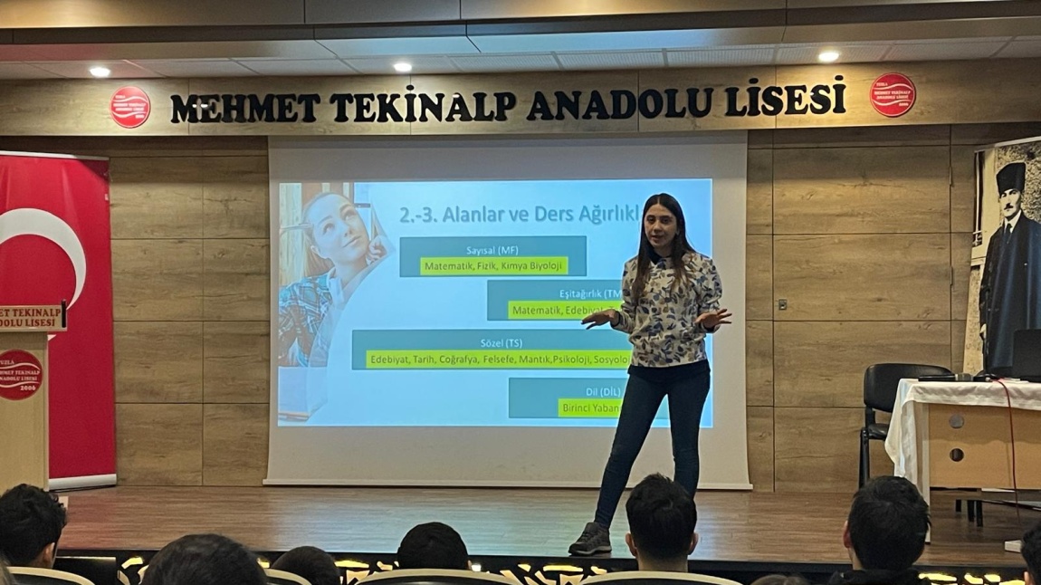 10.Sınıflara Alan Seçimi Semineri Yapıldı.